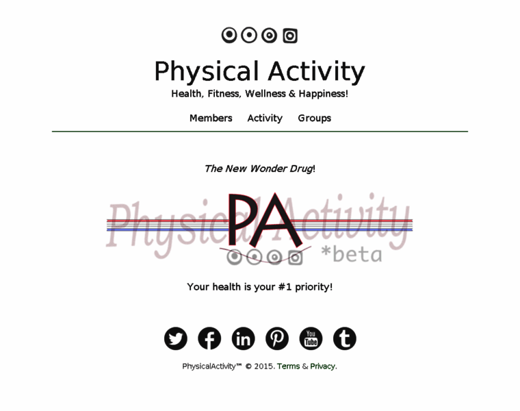 Physicalactivity.com thumbnail