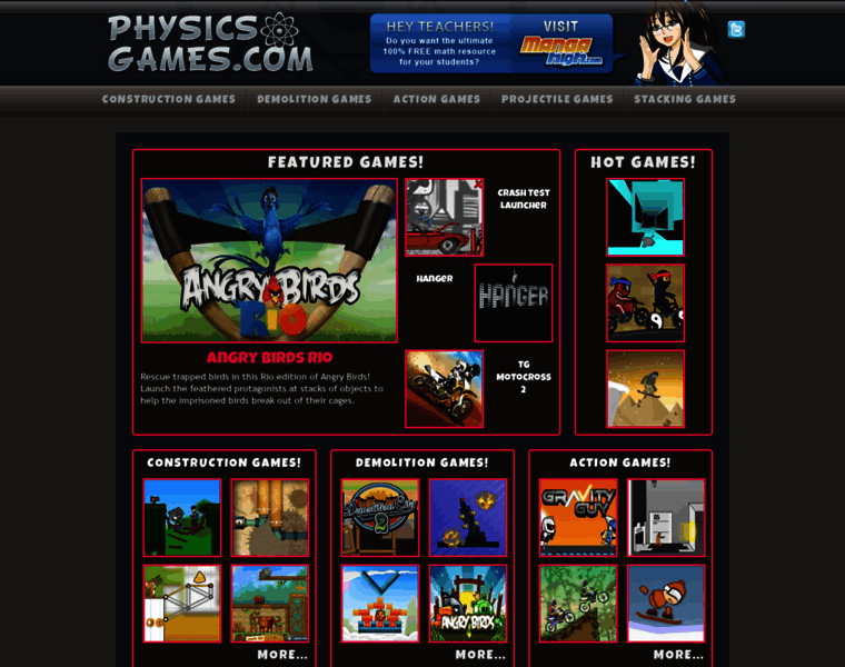 Physicsgames.com thumbnail