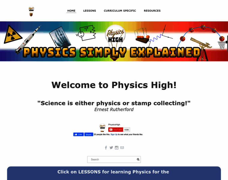 Physicshigh.com thumbnail