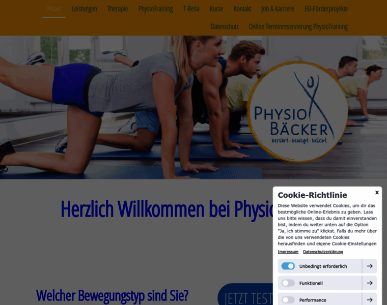 Physio-baecker.de thumbnail