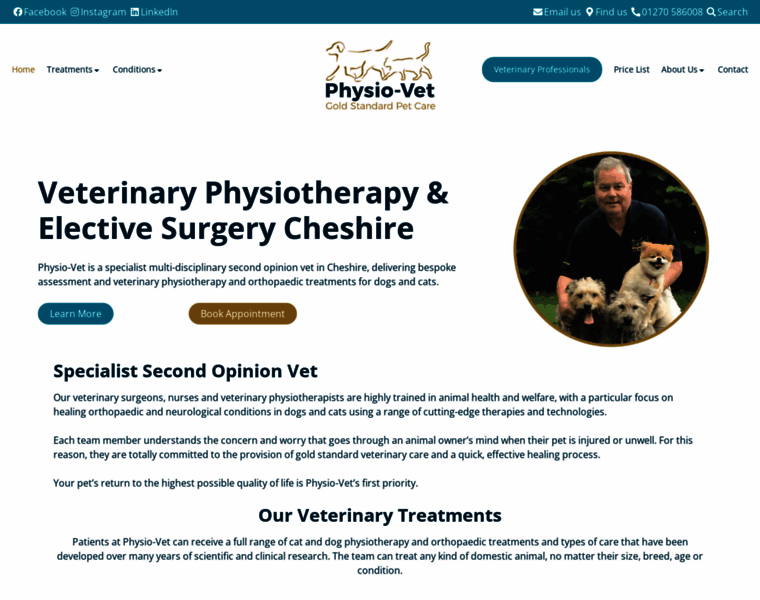 Physio-vet.co.uk thumbnail