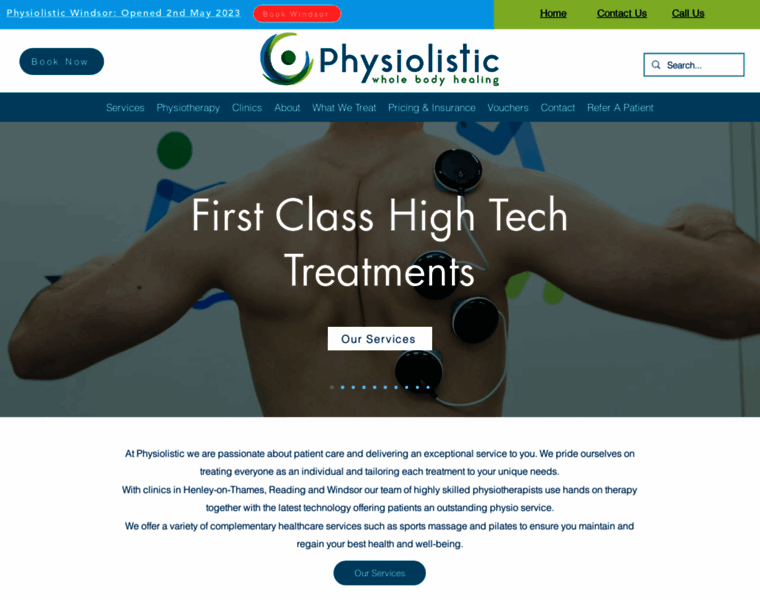 Physiolistic.co.uk thumbnail