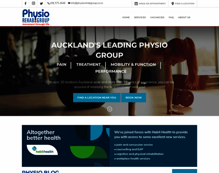 Physiorehabgroup.co.nz thumbnail