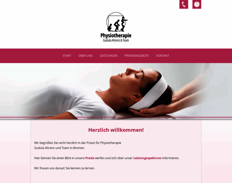 Physiotherapie-ahrens.de thumbnail
