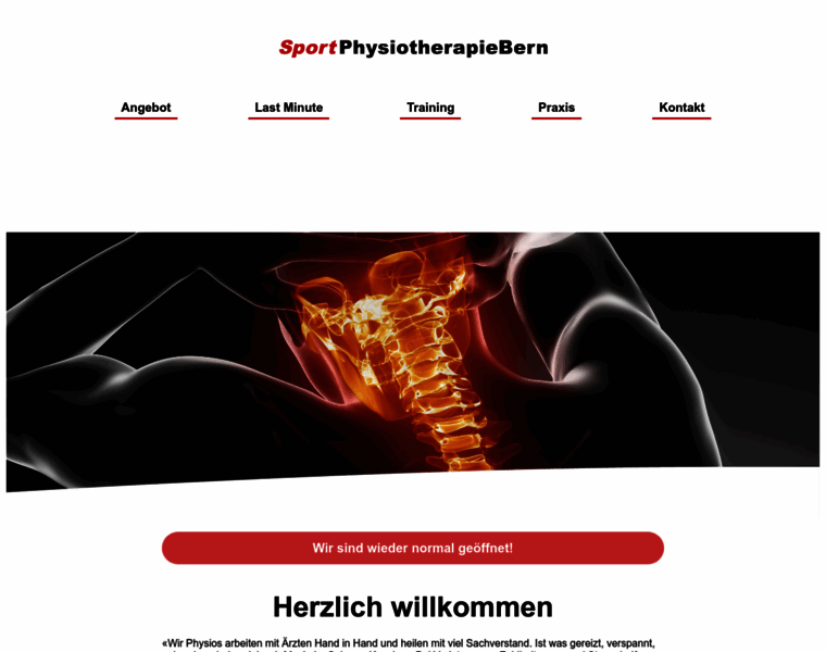 Physiotherapiebern.ch thumbnail