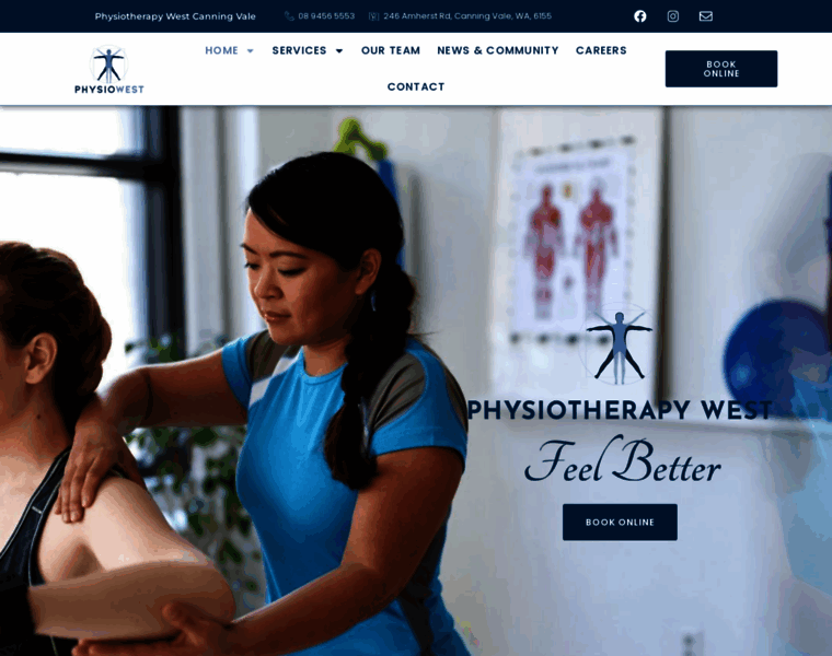 Physiotherapywest.net.au thumbnail