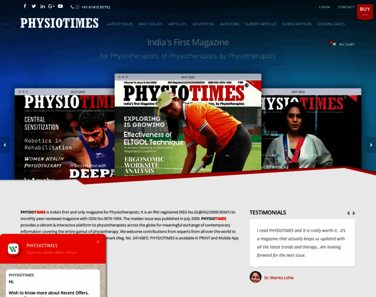 Physiotimes.com thumbnail