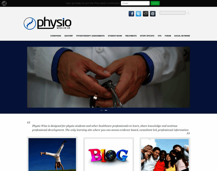 Physiowizz.co.uk thumbnail