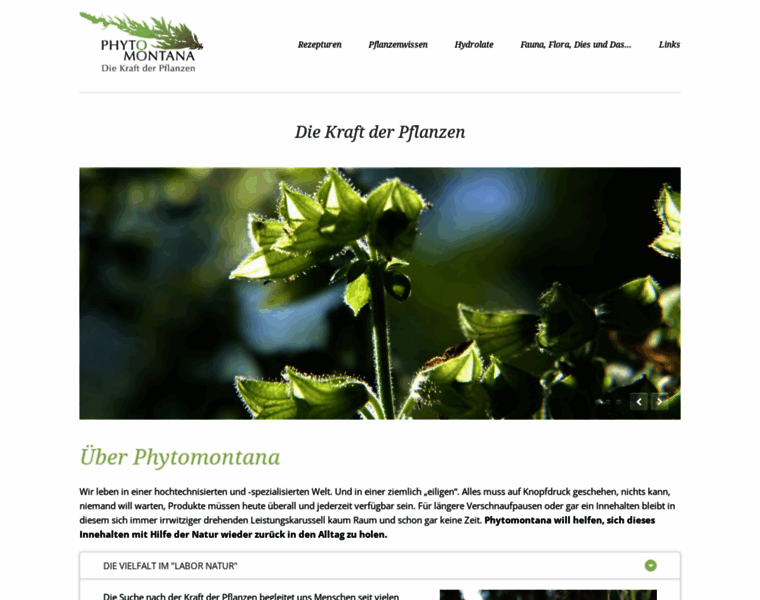 Phytomontana.at thumbnail