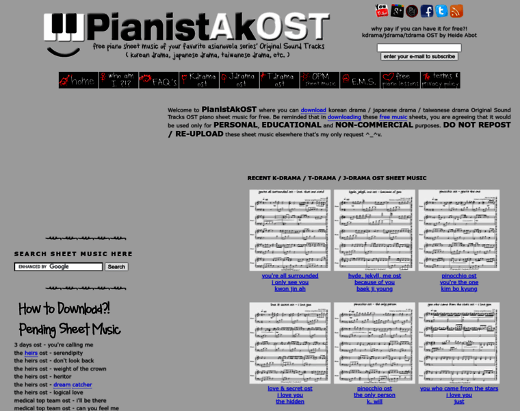Pianistakost.blogspot.com thumbnail