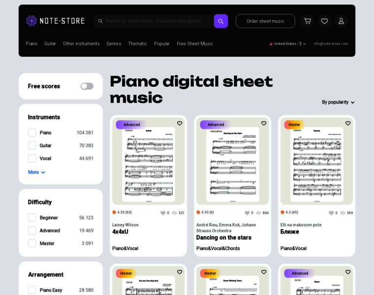Piano-notes-2.ru thumbnail