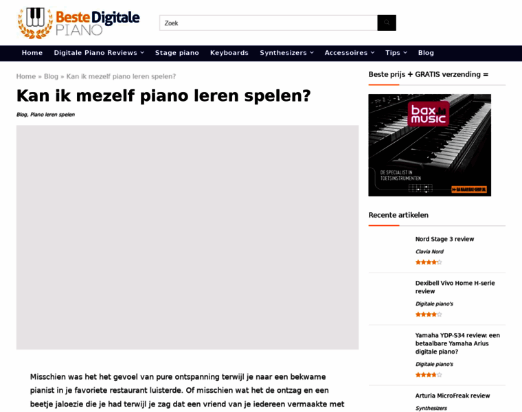 Pianobegin.nl thumbnail