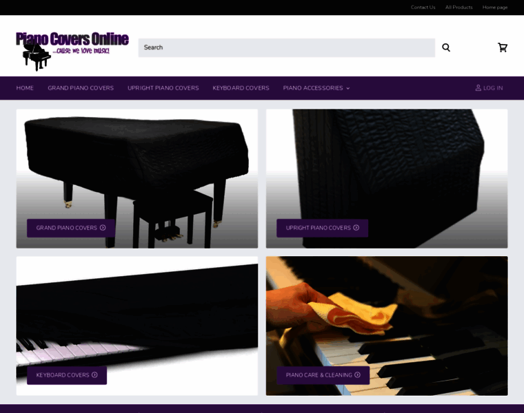 Pianocoversonline.co.uk thumbnail