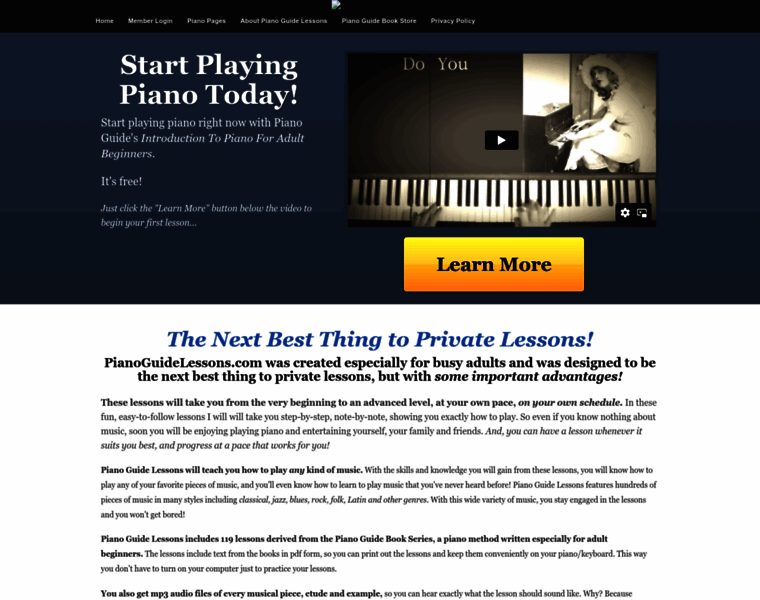 Pianoguidelessons.com thumbnail