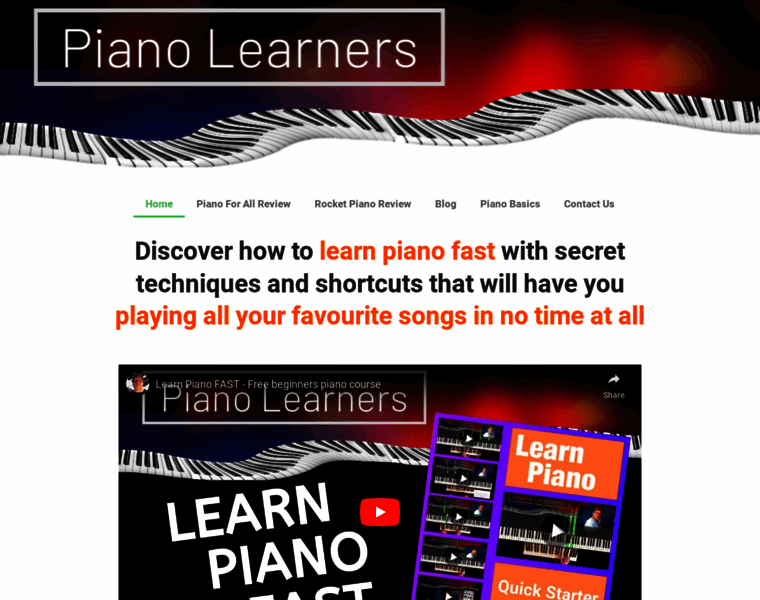 Pianolearners.com thumbnail