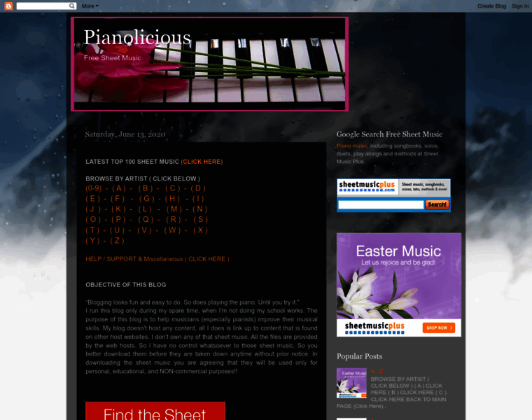 Pianolicious.blogspot.com thumbnail
