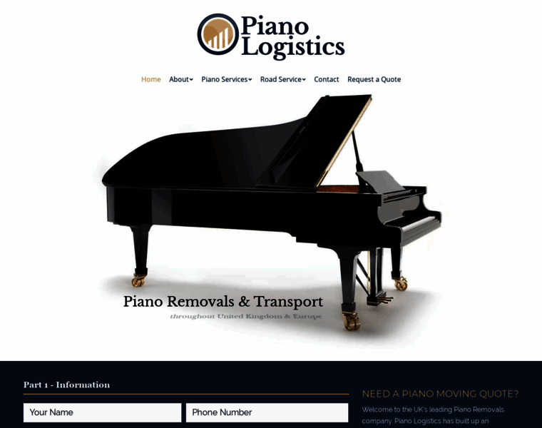 Pianologistics.co.uk thumbnail