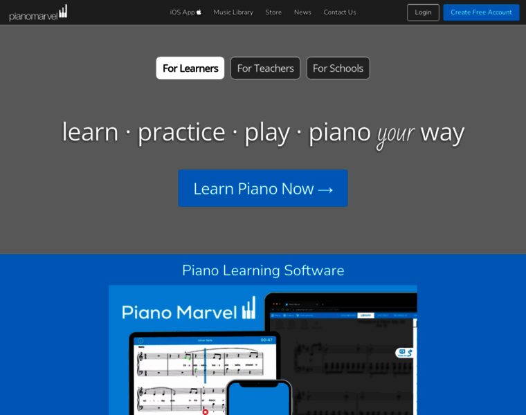 Pianomarvel.com thumbnail