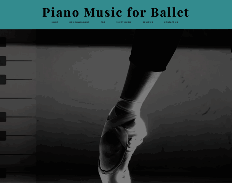 Pianomusicforballet.com thumbnail