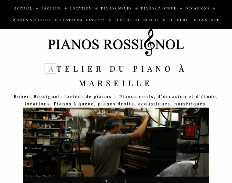 Pianos-rossignol.com thumbnail
