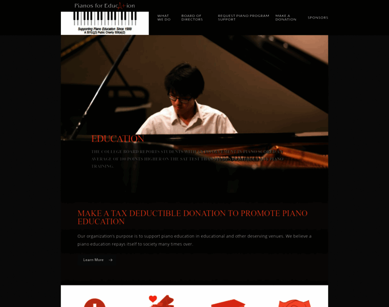 Pianosforeducation.org thumbnail