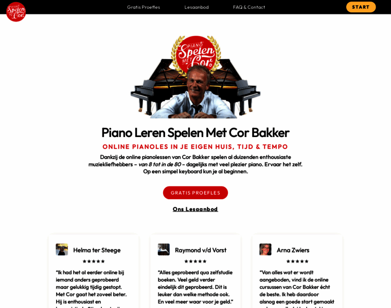 Pianospelenmetcor.nl thumbnail