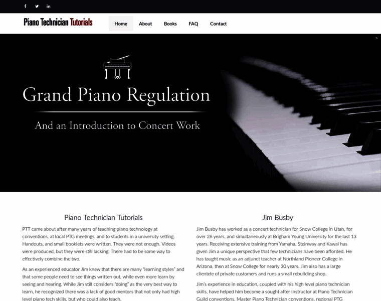 Pianotechniciantutorials.com thumbnail