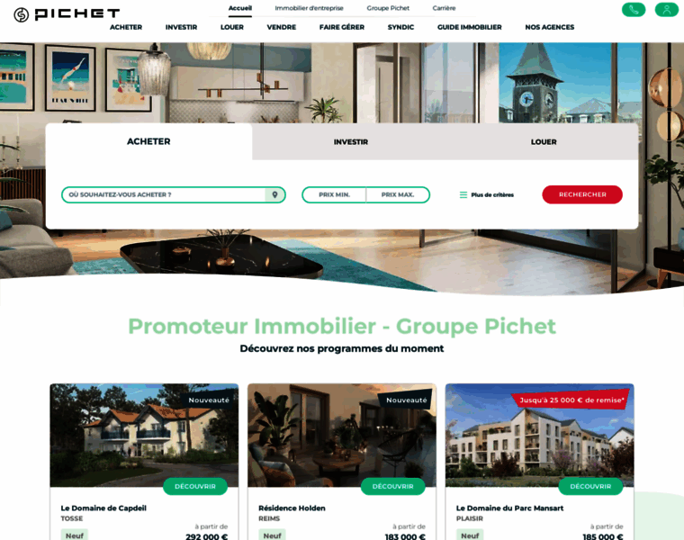 Pichet-immobilier.fr thumbnail