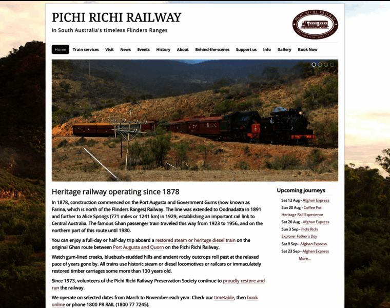 Pichirichirailway.org.au thumbnail Pichirichirailway.org.au thumbnail
