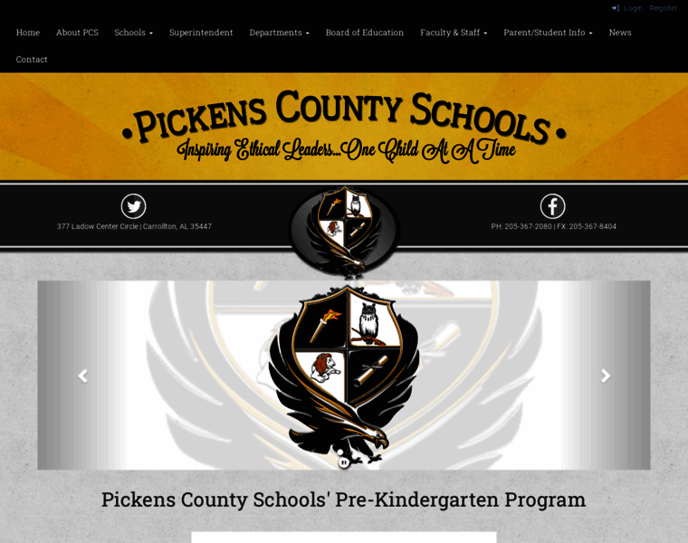 Pickenscountyschools.net thumbnail