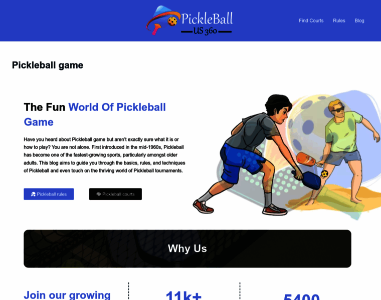 Pickleballus360.com thumbnail