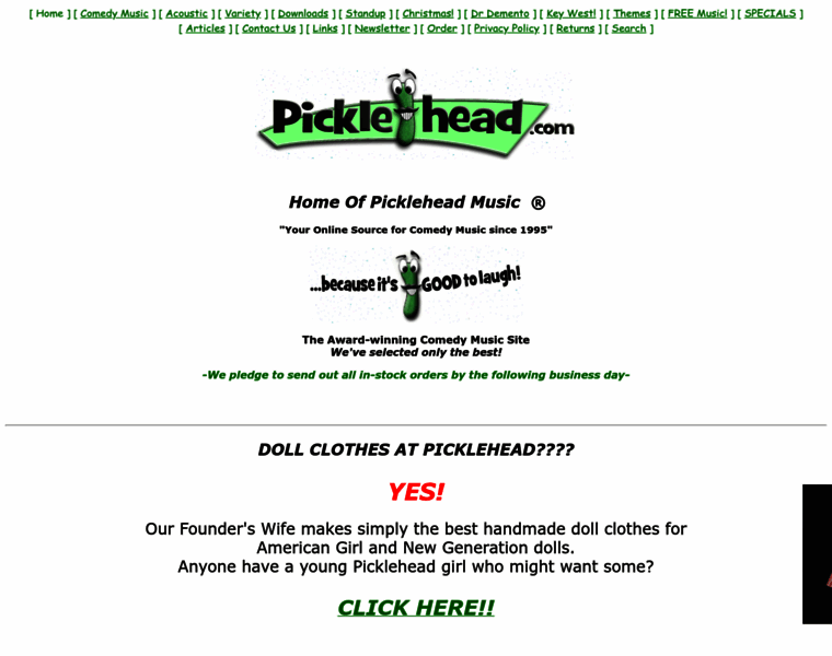 Picklehead.com thumbnail
