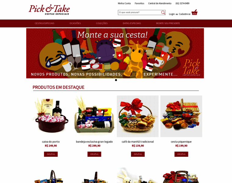 Picktake.com.br thumbnail