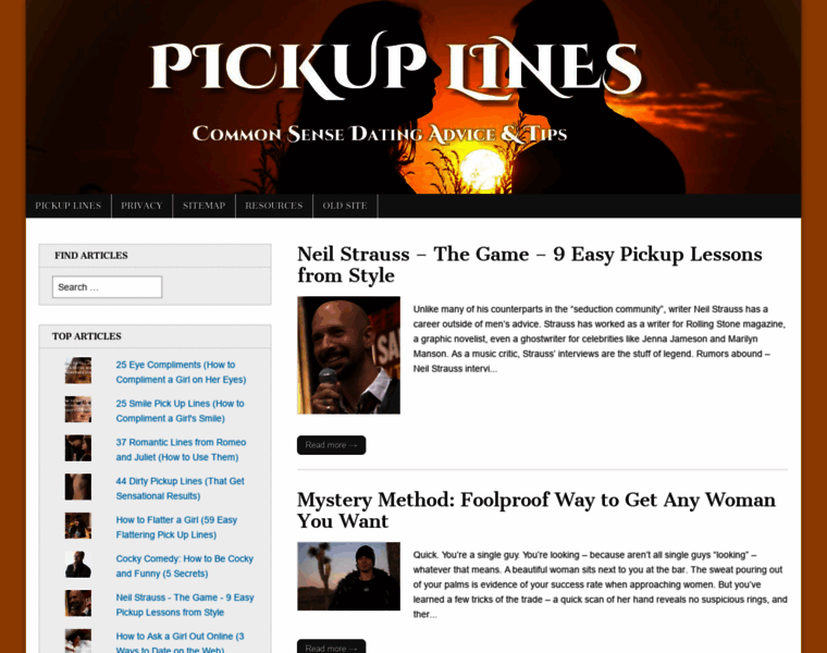Pickup-lines.org thumbnail