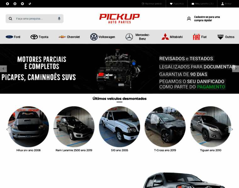 Pickupautopartes.com.br thumbnail
