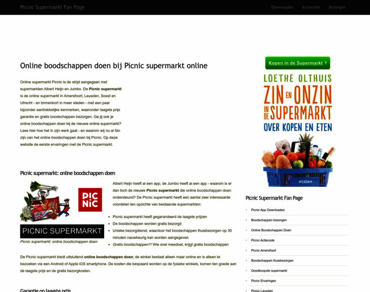 Picnic-supermarkt.nl thumbnail