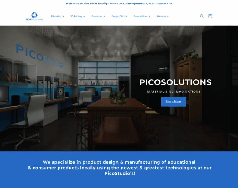 Picosolutions.com thumbnail