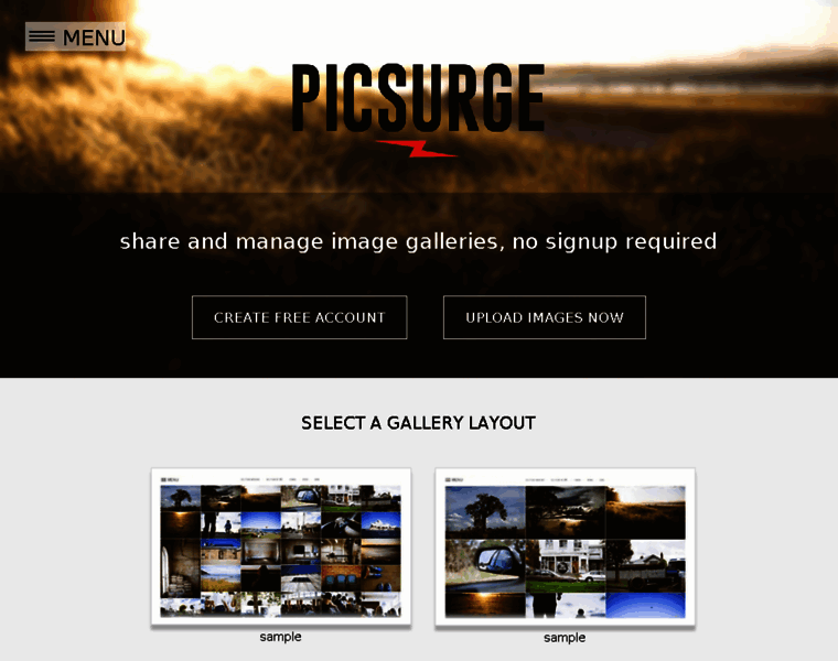 Picsurge.com thumbnail