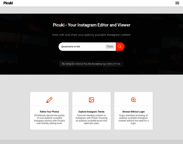 Picuki.site thumbnail