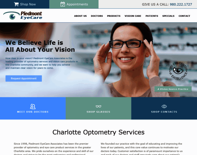 Piedmont-eyecare.com thumbnail
