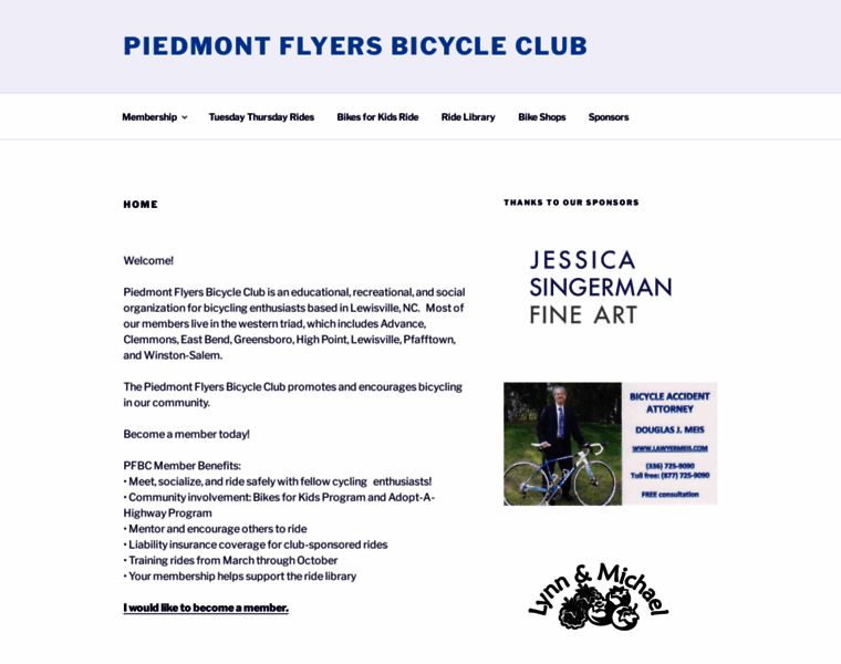 Piedmontflyers.org thumbnail