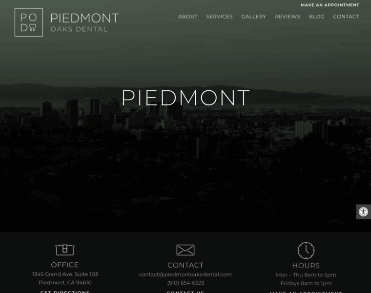 Piedmontoaksdental.com thumbnail