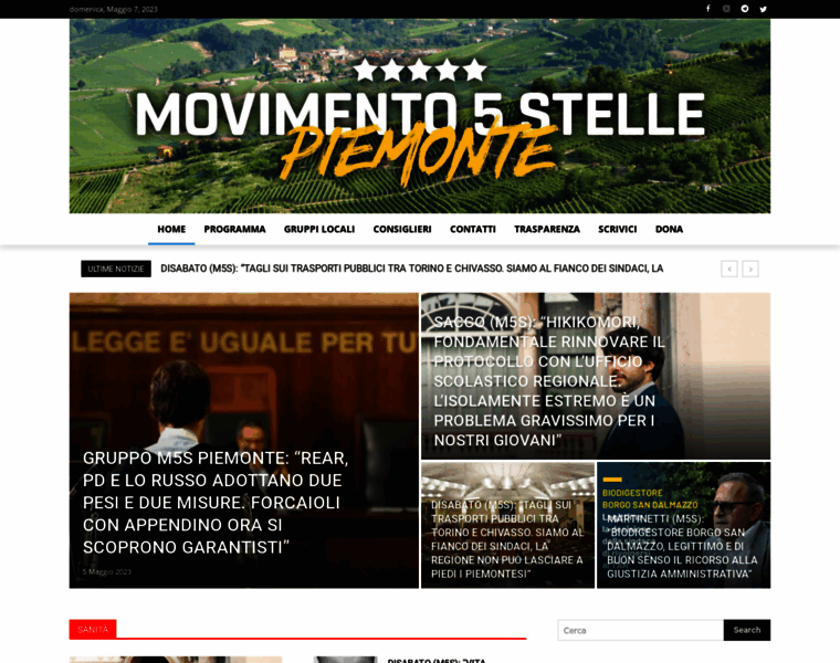 Piemonte5stelle.it thumbnail