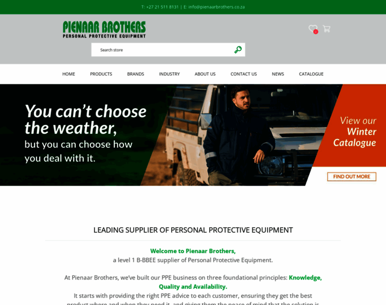 Pienaarbrothers.co.za thumbnail