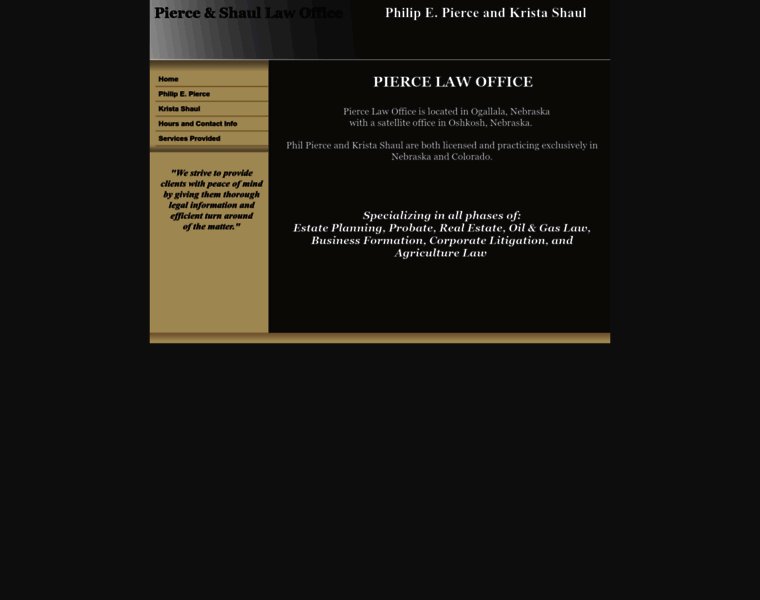 Piercelawoffice.net thumbnail