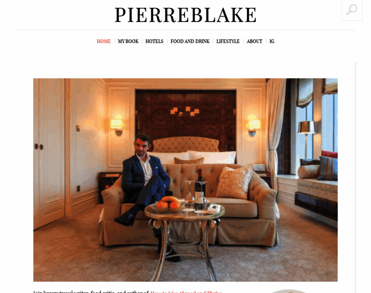Pierreblake.com thumbnail