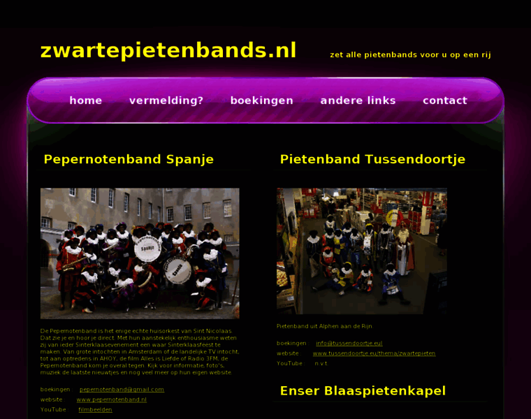 Pietenbands.nl thumbnail