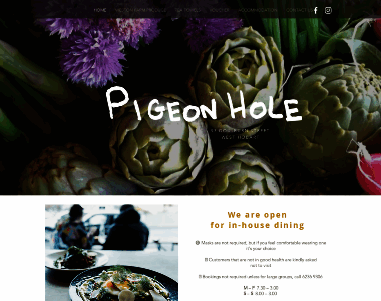 Pigeonholecafe.com.au thumbnail