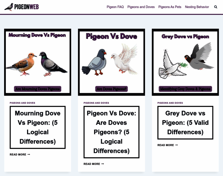 Pigeonweb.net thumbnail