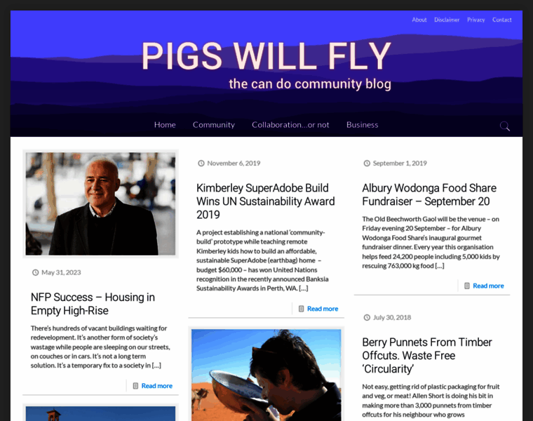 Pigswillfly.com.au thumbnail